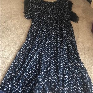 LoveShackFancy Floral Demi Dress